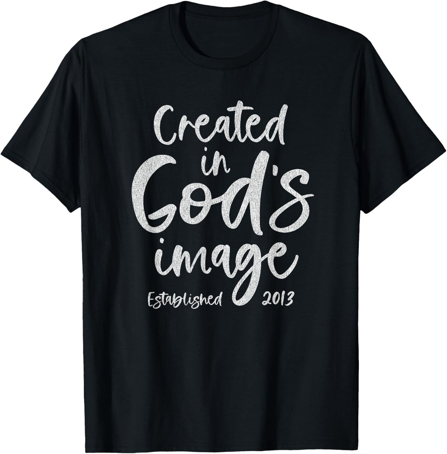 12 Year Old Christian Jesus and God 2013 12th Birthday T-Shirt - T-Shirt | Black