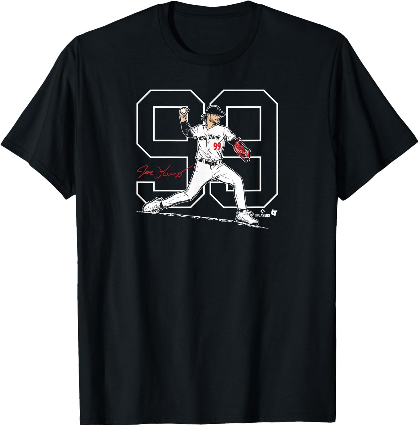 Joe Kelly - Wild Thing - Los Angeles Baseball T-Shirt - T-Shirt | Black