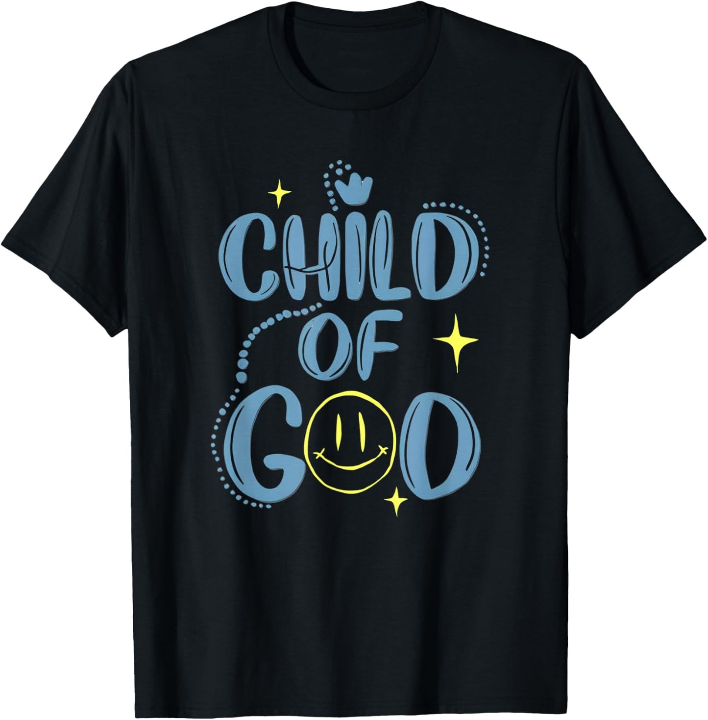 Child of God! Back to School Bold Christian Kids T-Shirt - T-Shirt | Black