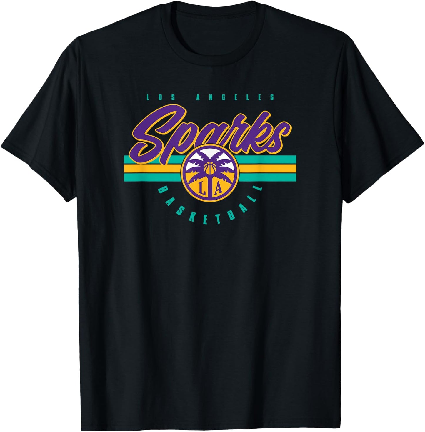 WNBA Los Angeles Sparks Off The Bench T-Shirt - T-Shirt | Black