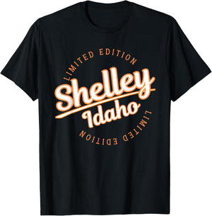Retro Athletic Shelley ID Apparel T-Shirt - T-Shirt | Black