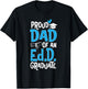 Doctor of Education Proud Dad Of An Ed.D. Graduate T-Shirt - T-Shirt | Black