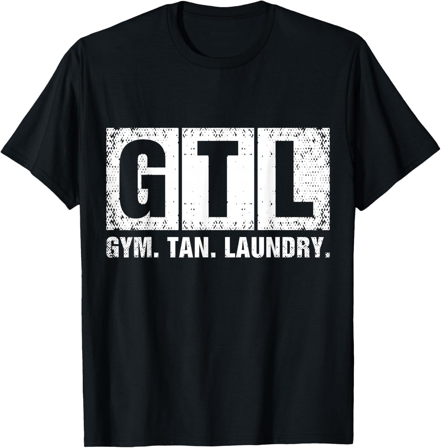 GTL Gym Tan Laundry Italian Flag T-Shirt - T-Shirt | Black