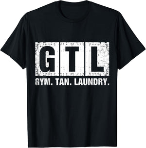 GTL Gym Tan Laundry Italian Flag T-Shirt - T-Shirt | Black