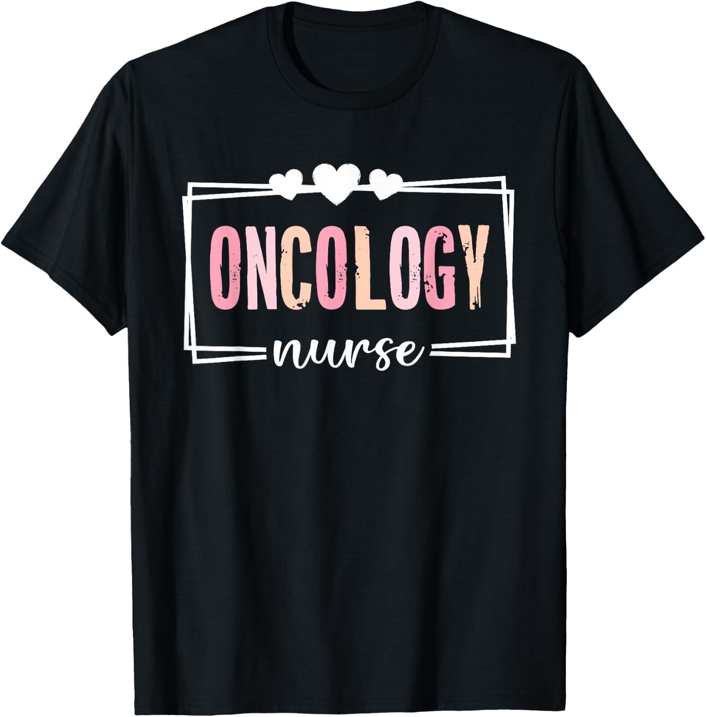 Oncology Nurse Nursing Nurses Cancer Oncology Nurse T-Shirt - T-Shirt | Black