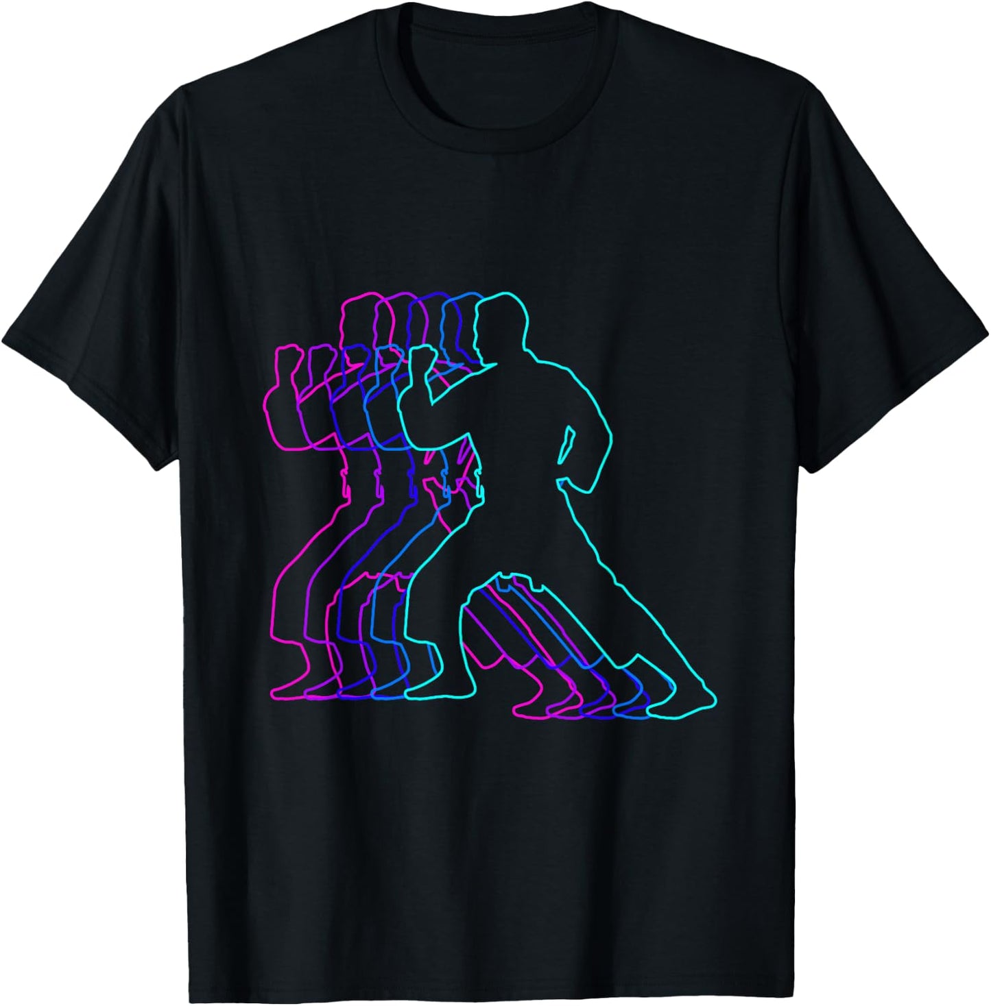 Karate Karateka Gift Clothes For Boys Youth Men Kids Teens T-Shirt - T-Shirt | Black