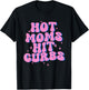 Hot Moms Hit Curbs T-Shirt - T-Shirt | Black