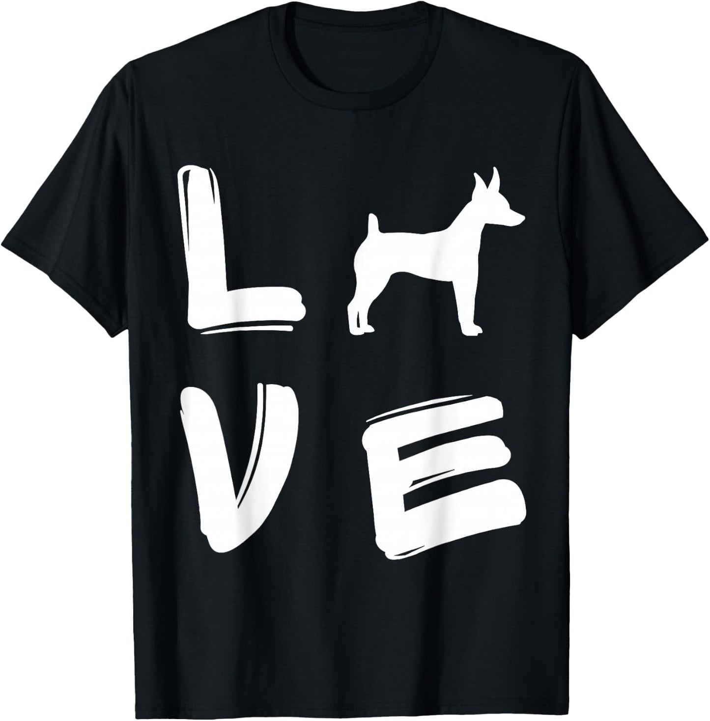 Love Toy Fox Terrier T-Shirt - T-Shirt | Black