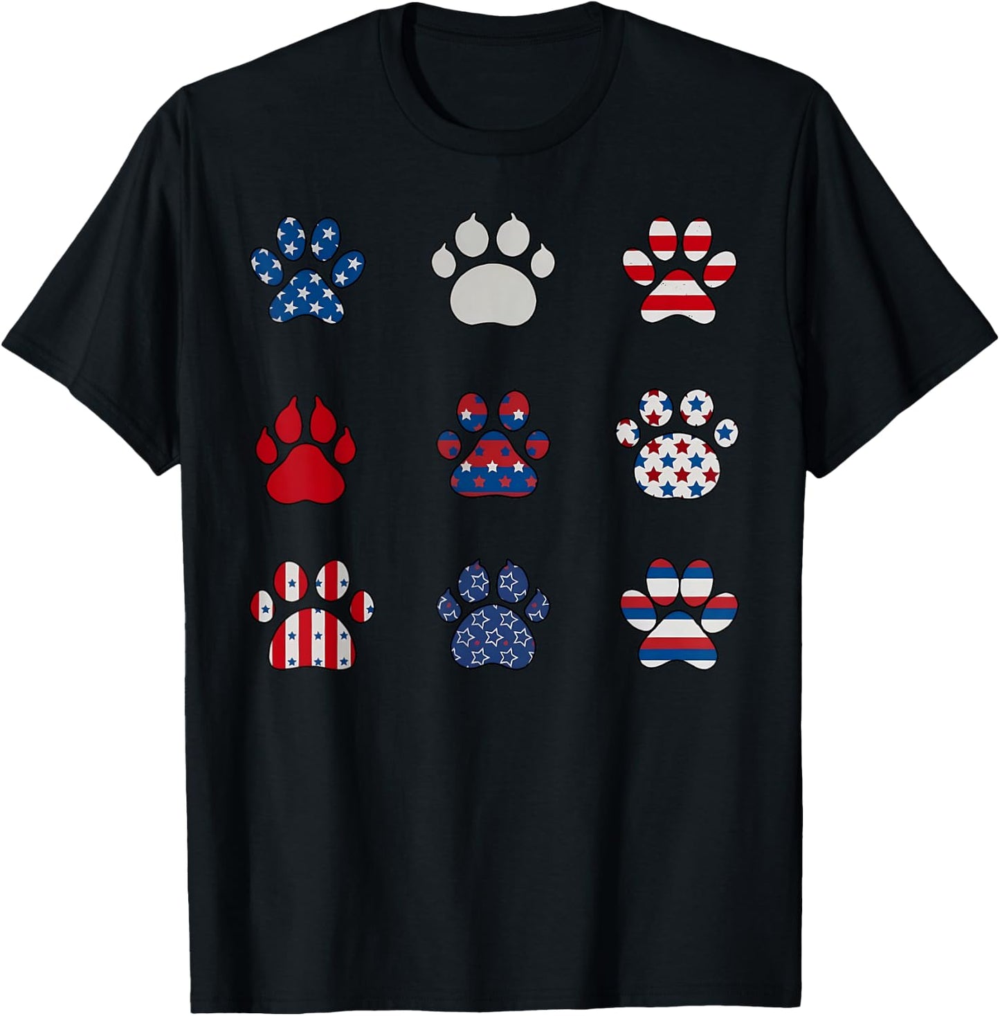 Vet Tech July 4th Veterinary Medicine American Flag Vet Med Kids Men T-Shirt - T-Shirt | Black