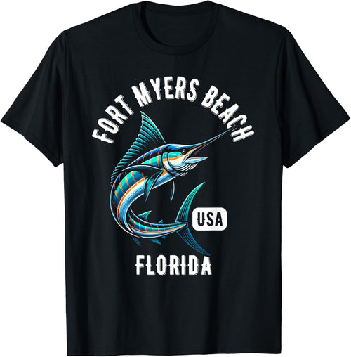 Fort Myers Beach Florida USA Fishing Design