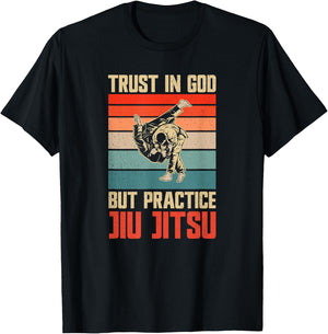 Christian Jiu Jitsu Men Boys T-Shirt - T-Shirt | Black