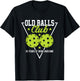 Pickleball Old Balls Club 50 Years of being awesome Dink T-Shirt - T-Shirt | Black
