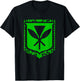 Kanaka Maoli Native Hawaiian Islands Hawaii Flag T-Shirt - T-Shirt | Black
