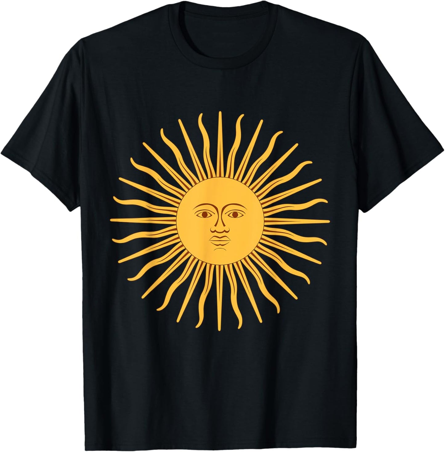 Argentina Sun Argentinian Flag Argentines T-Shirt - T-Shirt | Black