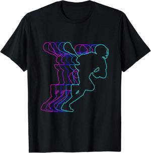 Lacrosse Player Gift Clothes For Boys Youth Men Kids Teens T-Shirt - T-Shirt | Black