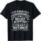Vintage This Legendary Rocket Scientist Has Retired T-Shirt - T-Shirt | Black