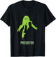 Predator Dutch Alien Hunter Silhouette Big Chest Poster T-Shirt - T-Shirt | Black
