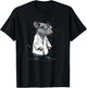 Cool Scientist Rat for Lab and Science Lovers T-Shirt - T-Shirt | Black