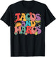 Funny Cinco De Mayo Tacos And Margs Mexican Fiesta Party T-Shirt - T-Shirt | Black