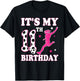 11th Birthday Soccer Themed 11 Year Old Girl Birthday T-Shirt - T-Shirt | Black