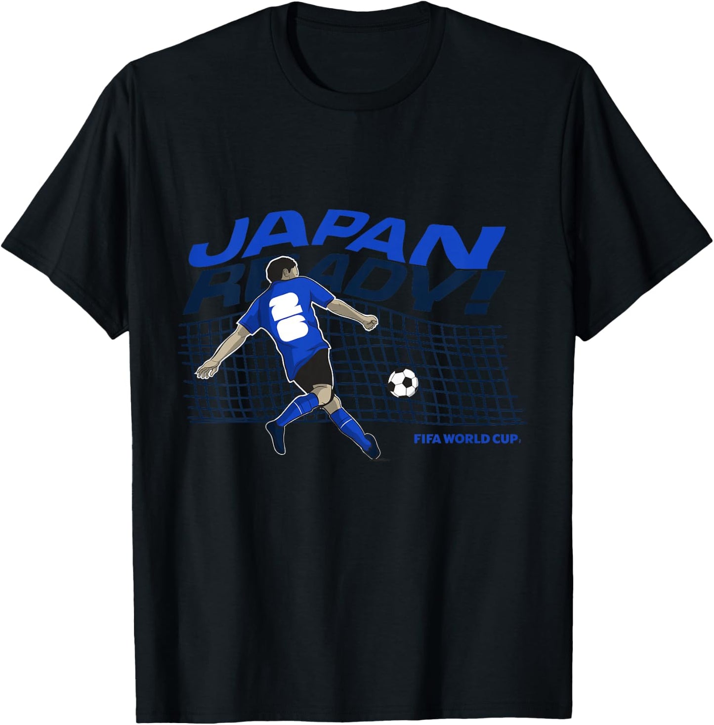 Kids FIFA WORLD CUP26 Qualifier Japan Ready T-Shirt - T-Shirt | Black