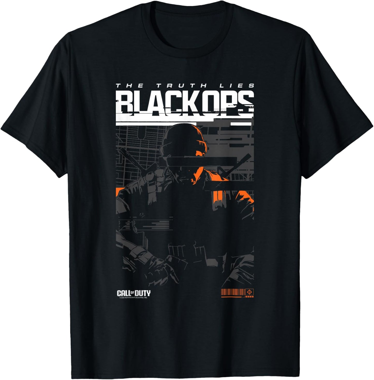 Call of Duty Black Ops Truth Lies Marshall T-Shirt - T-Shirt | Black