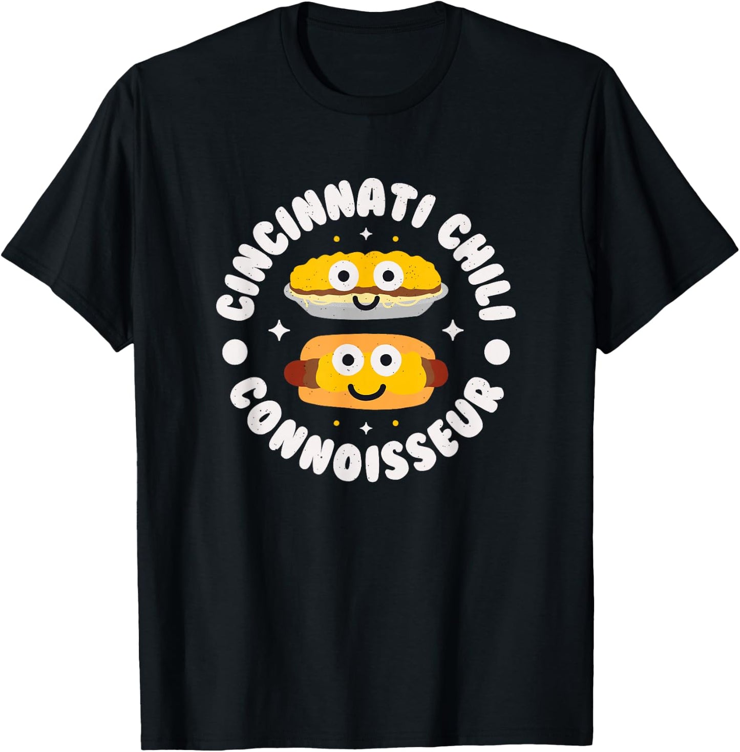 Cincinnati Chili Connoisseur - Cincinnati Chili T-Shirt - T-Shirt | Black