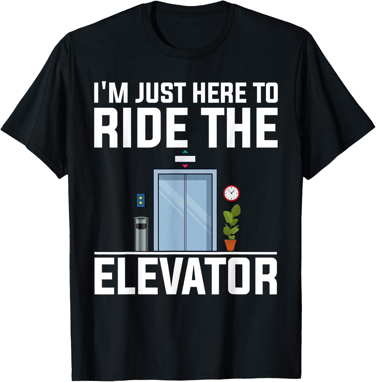 Cool Elevator Art Women Elevator Inspector Installer T-Shirt - T-Shirt | Black