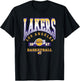 LOS ANGELES LAKERS Homecourt Advantage - Black, -Adults/Kids, Short Sleeve, , Polyester, NBA Team Logo, Small T-Shirt - T-Shirt | Black