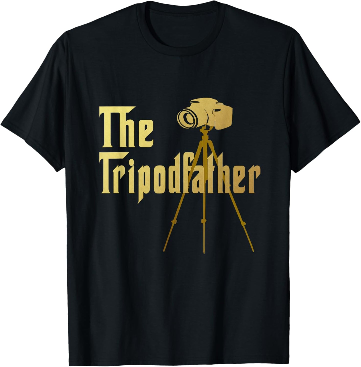 Best Luarious Photography Tripod Camera Funny Gift T-Shirt - T-Shirt | Black