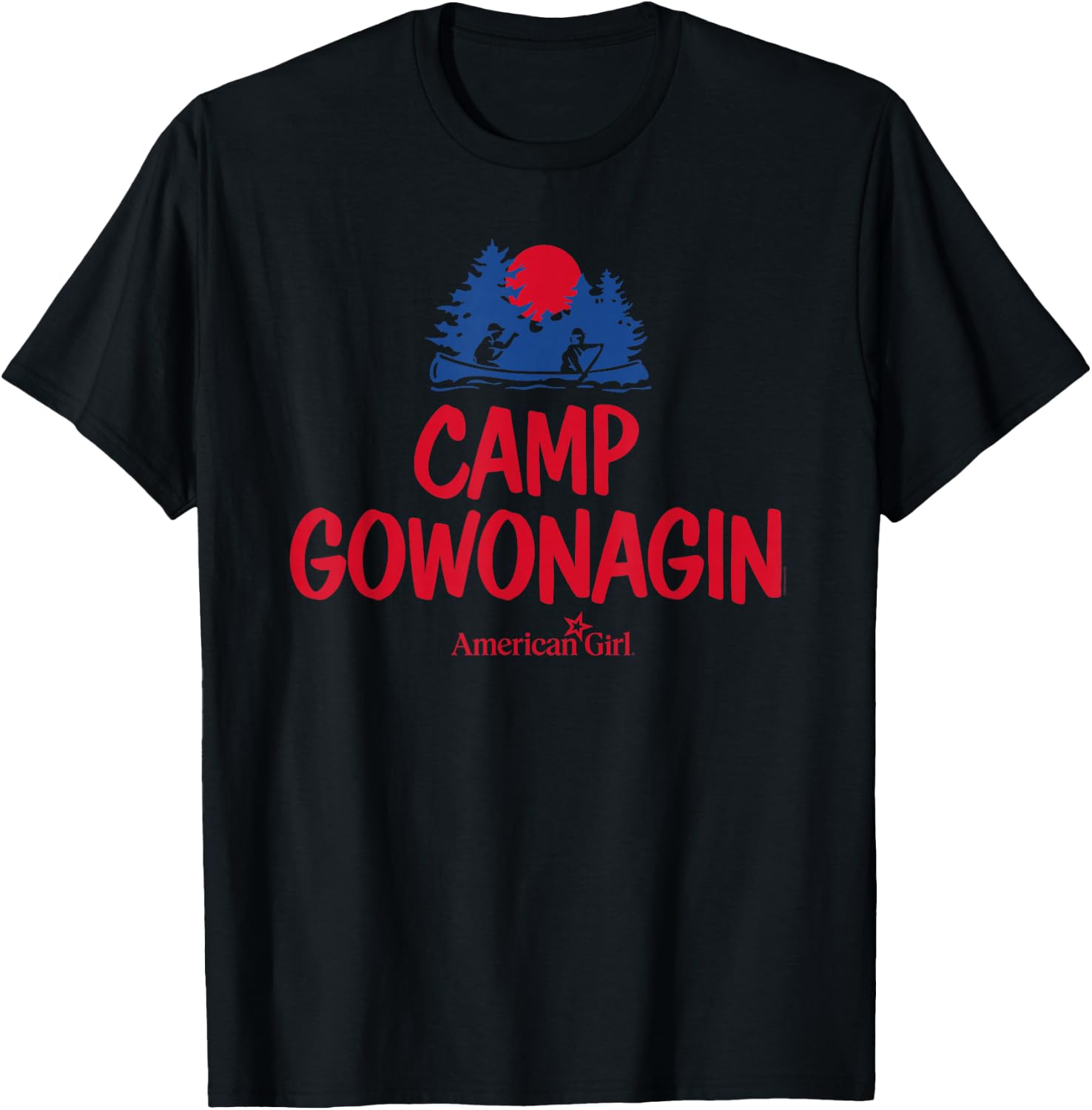 American Girl - Camp Gowonagin T-Shirt - T-Shirt | Black