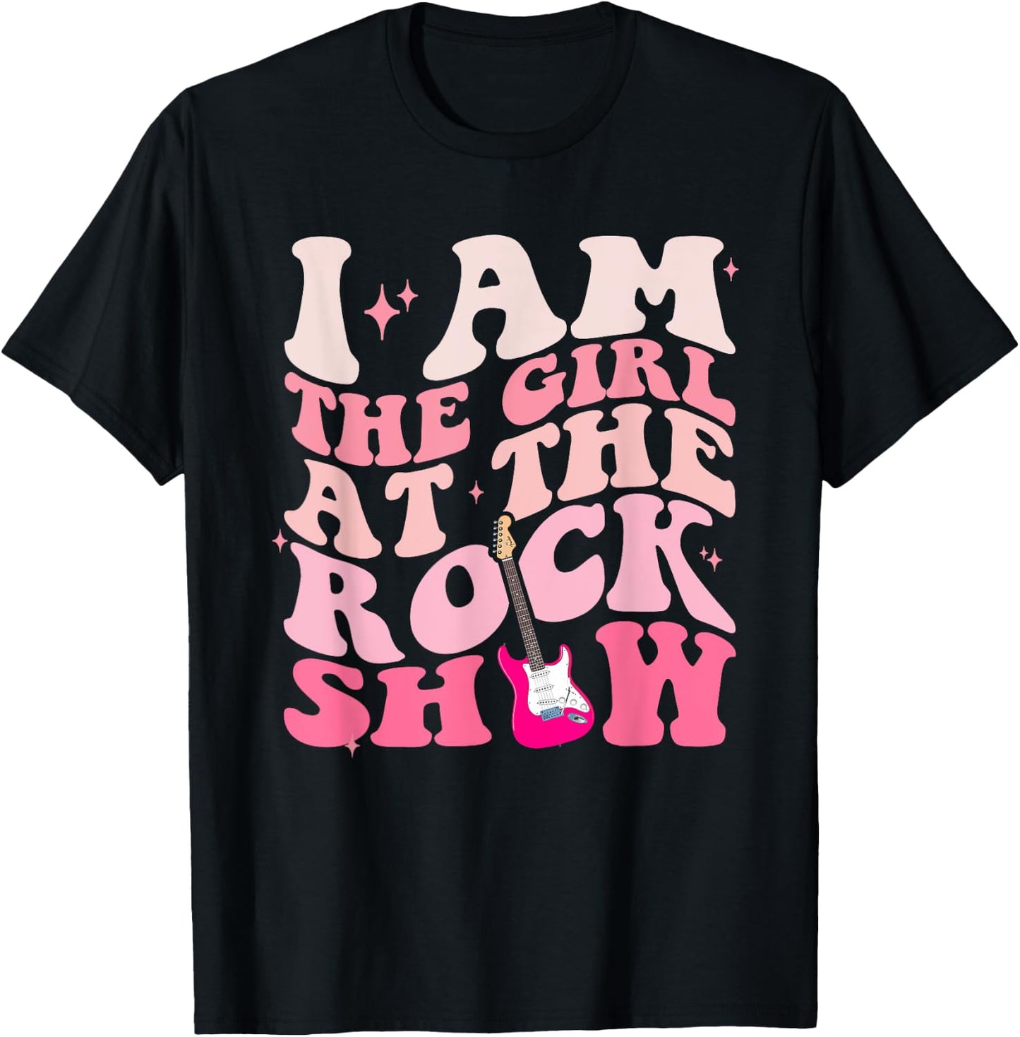 I Am The Girl At The Rock Show Apparel T-Shirt - T-Shirt | Black