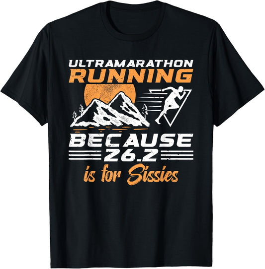 Ultra Marathon Runner 50 Miles Runner Ultrarunning T-Shirt - T-Shirt | Black