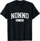 Nonno Est 2025 Promoted To Nonno Announcement T-Shirt - T-Shirt | Black