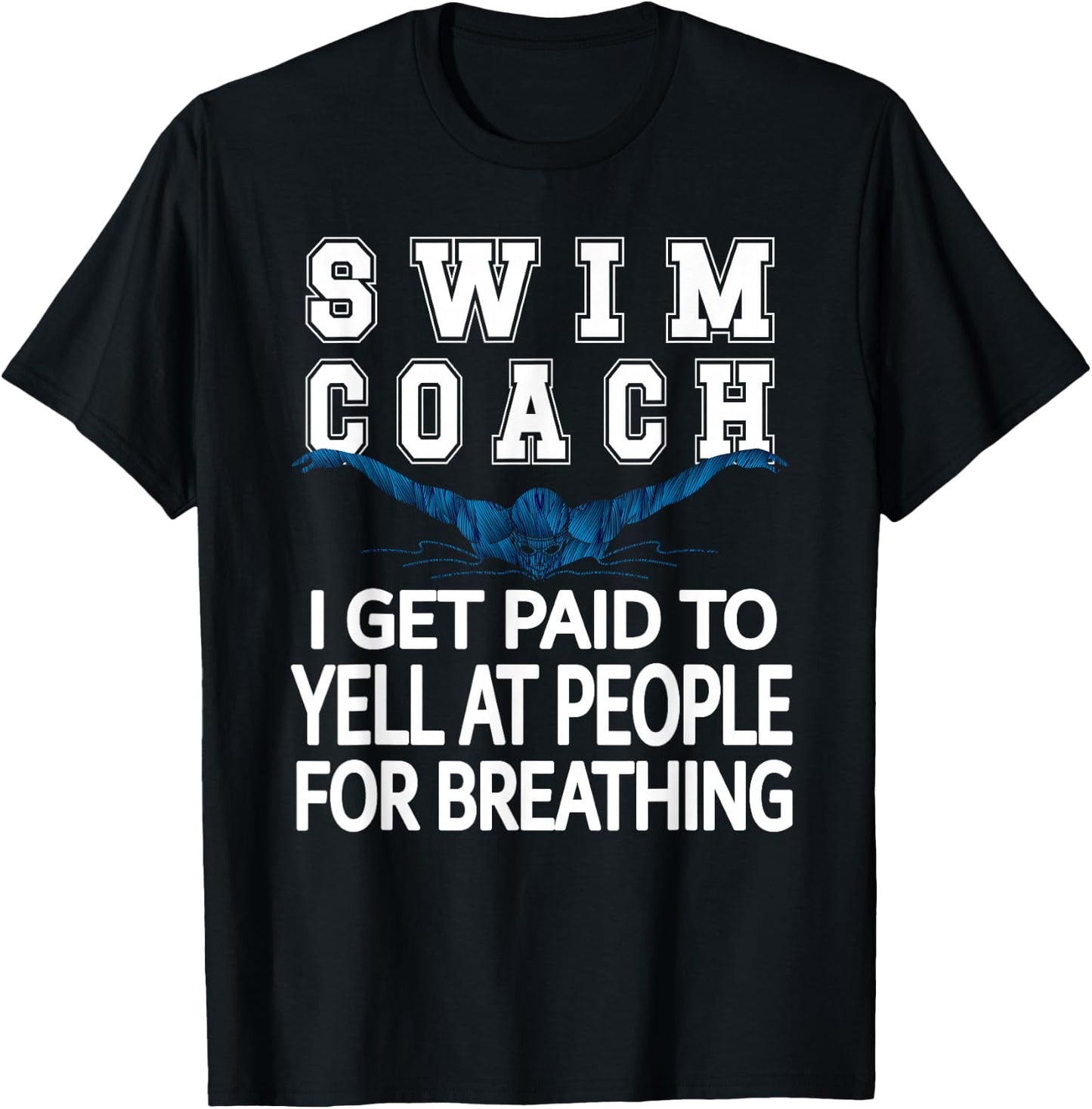 Fun Swim Trainer T-Shirt - T-Shirt | Black