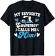 My Favorite Swimmer Mimi Swim Mimi Swimming Mimi T-Shirt - T-Shirt | Black