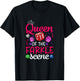 Queen Of The Farkle Scene Funny Farkle player Women T-Shirt - T-Shirt | Black