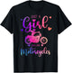Just a Girl Who Loves Motorcycles Dress and Kids T-Shirt - T-Shirt | Black
