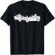 Silhouette Demolition Derby Crashing Car Racer Driver Racing T-Shirt - T-Shirt | Black