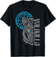 Viking Valhalla Wolf Mask Norse Mythology Men Women Kids T-Shirt - T-Shirt | Black
