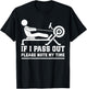Funny Rowing Machine Workout for Fitness Exercise Training T-Shirt - T-Shirt | Black