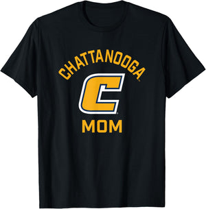 UT Chattanooga UTC Mockingbirds Arched Mom T-Shirt - T-Shirt | Black