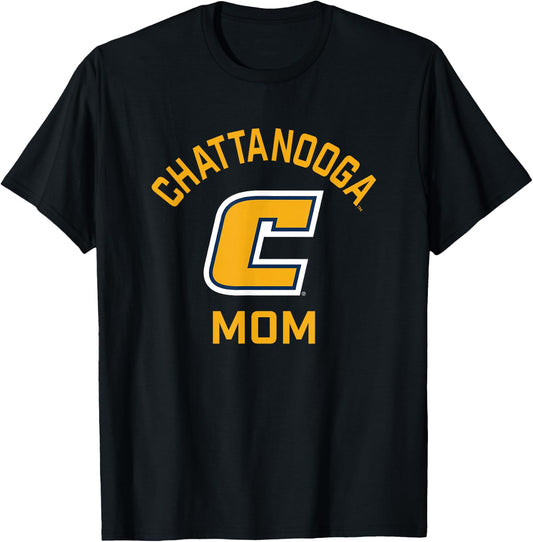 UT Chattanooga UTC Mockingbirds Arched Mom T-Shirt - T-Shirt | Black