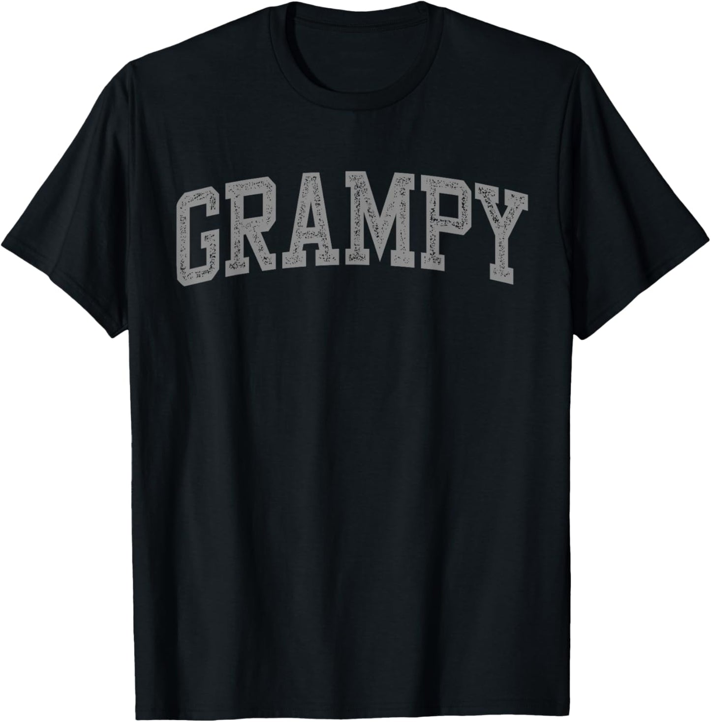 Grampy Minimalist Vintage T-Shirt - T-Shirt | Black