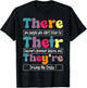 There Their They're English Teacher Funny Grammar Memes T-Shirt - T-Shirt | Black