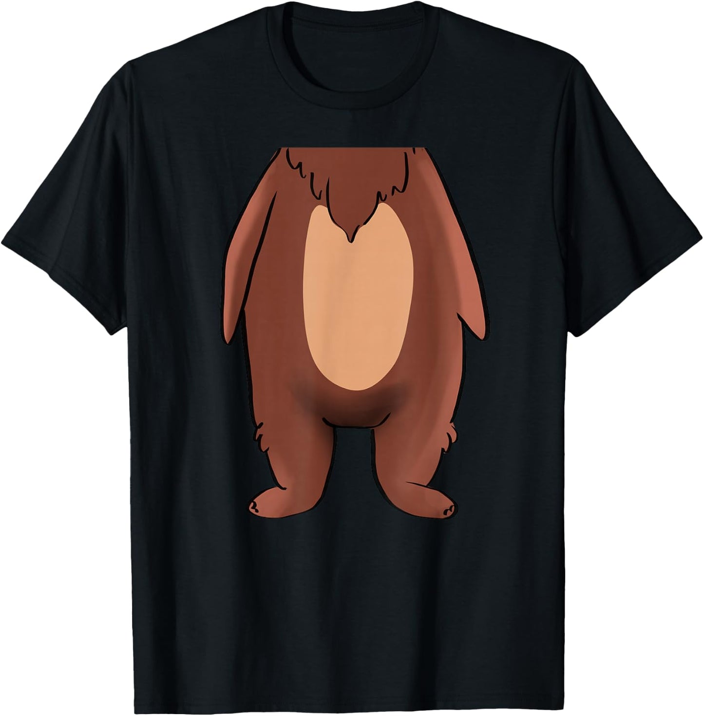 Easy Bear Halloween Costume T-Shirt - T-Shirt | Black