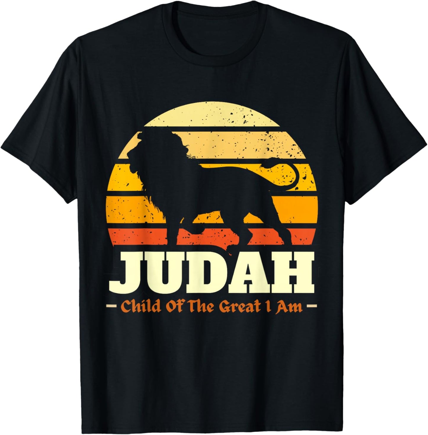 Hebrew Israelite Lion of Judah T-Shirt - T-Shirt | Black