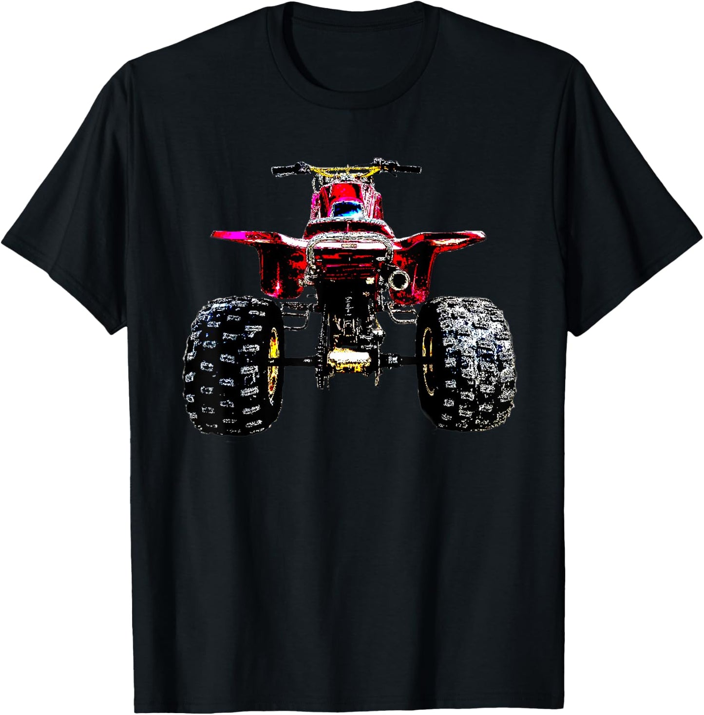 250R Three Wheeler, Retro Three Wheeler, 2 Stroke T-Shirt - T-Shirt | Black