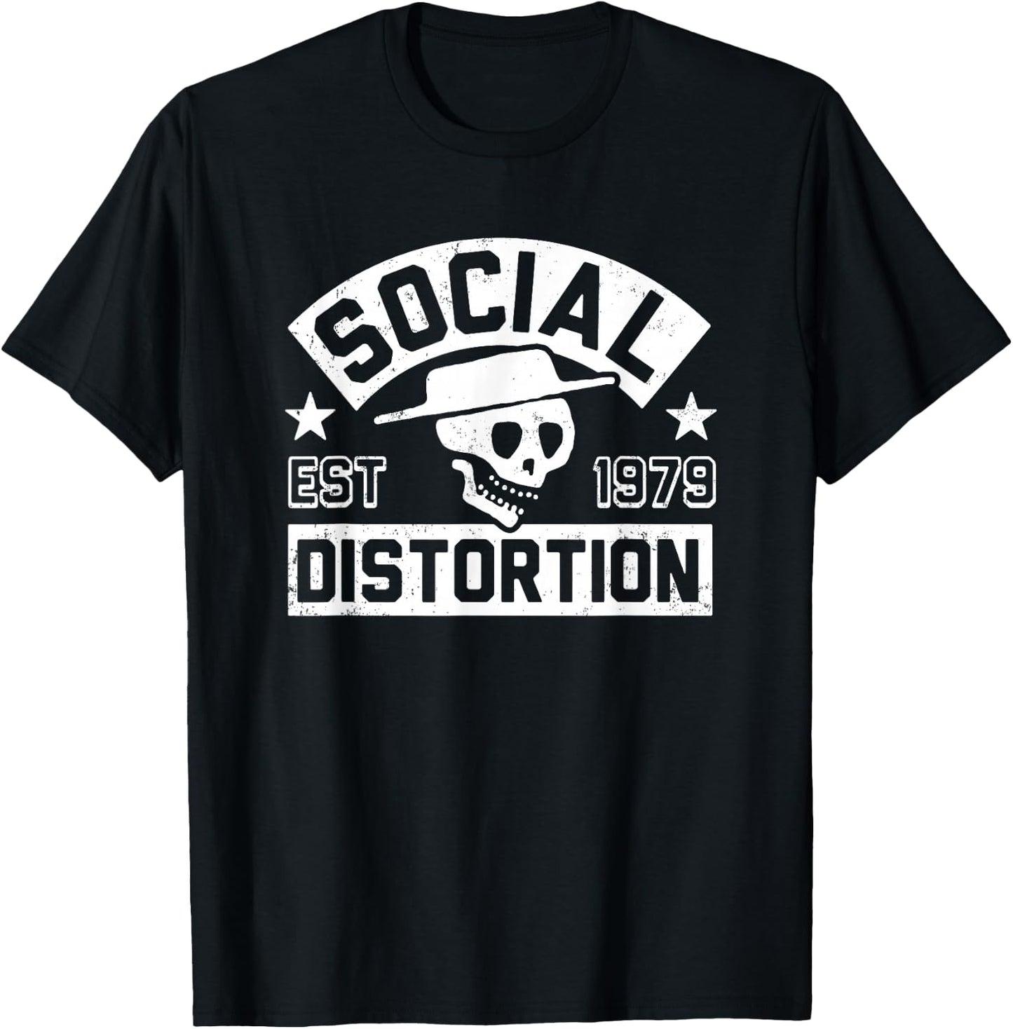 Official Social Distortion 1979 T-Shirt - T-Shirt | Black