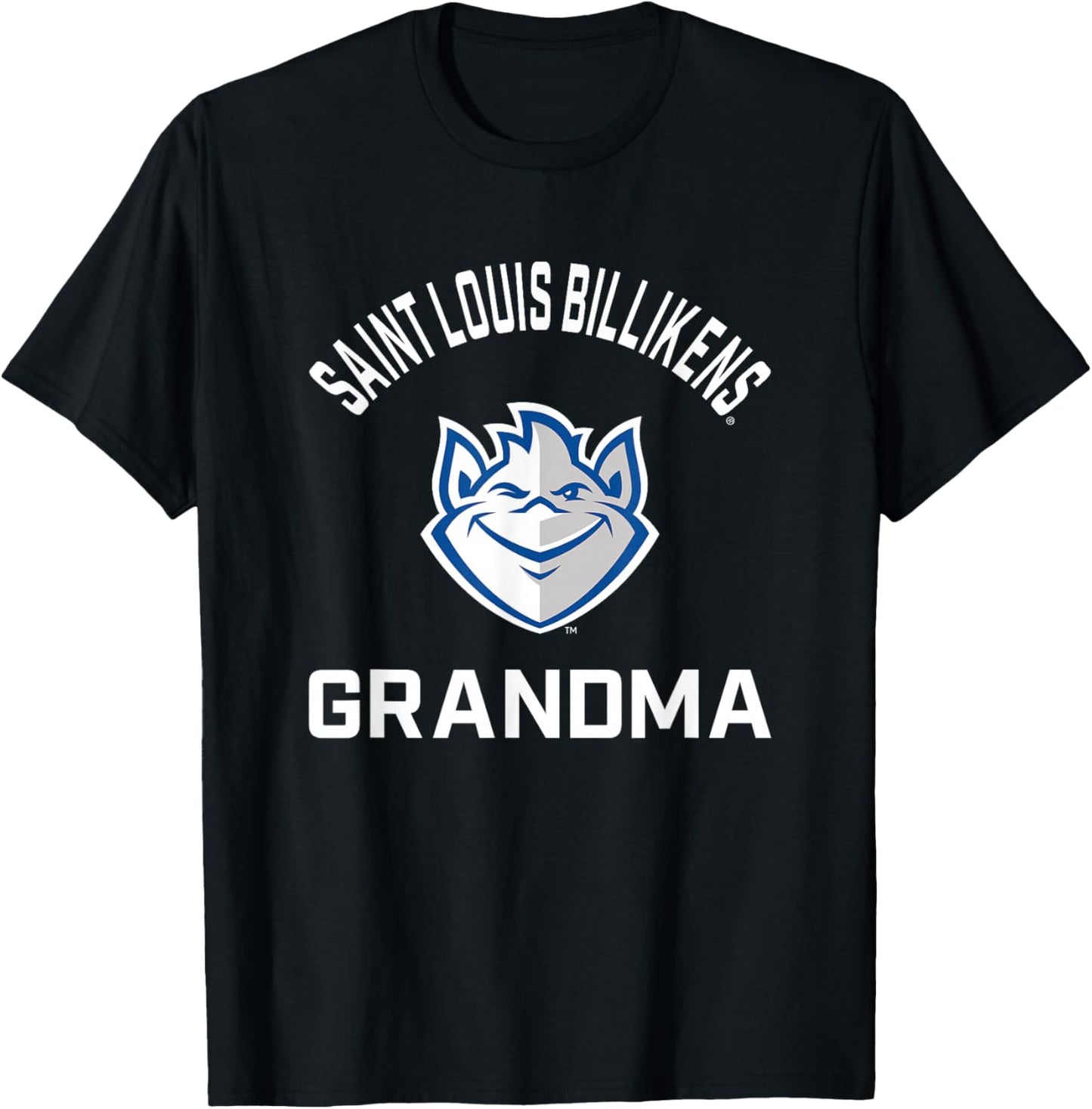 Saint Louis University SLU Billikens Arched Grandma T-Shirt - T-Shirt | Black